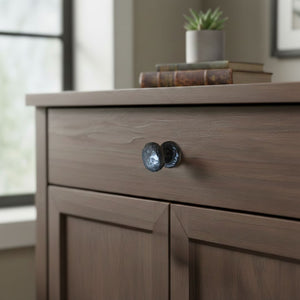 Wenlock Textured Cupboard Knob Antique Iron 40mm

