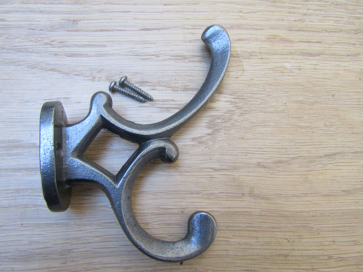 Pack Of 5 Addison Coat Hooks Antique Iron.