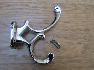 Pack Of 5 Addison Coat Hooks Polished Chrome.