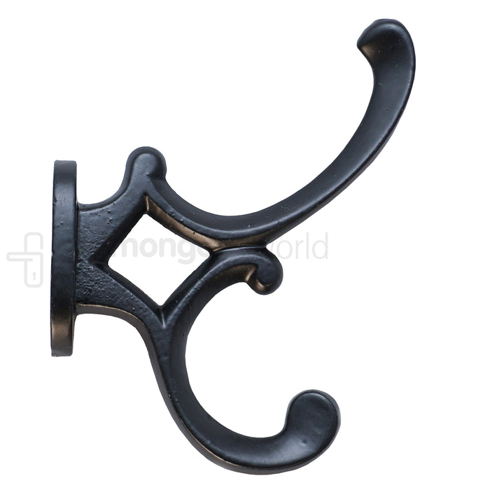 Addison Coat Hook Black Antique.