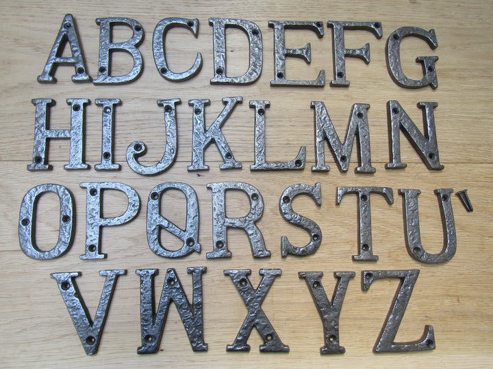 3inch Antique Iron Letter J.