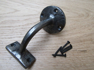 Cast Iron Victorian handrail bracket Antique Iron.