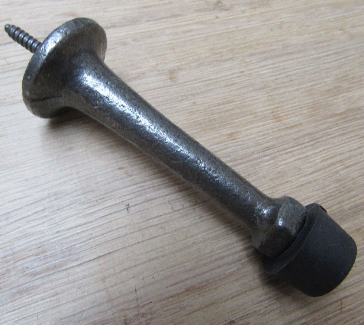 Door Stopper Screw in pipe Antique iron.