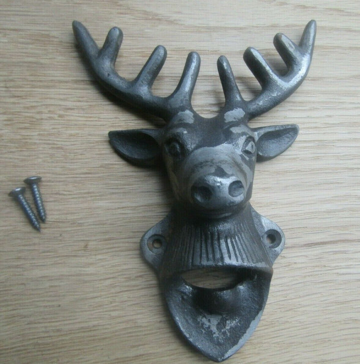 Antler Cast Iron Bottle Opener.
