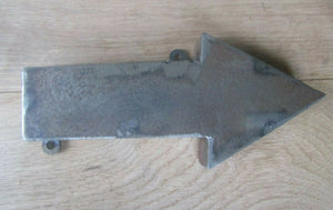 8inch Large Rustic Steel Arrow Sign.