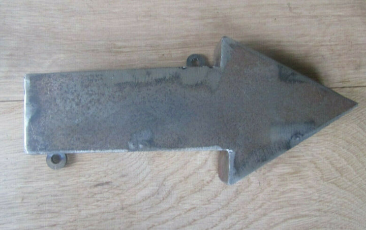 8inch Large Rustic Steel Arrow Sign.