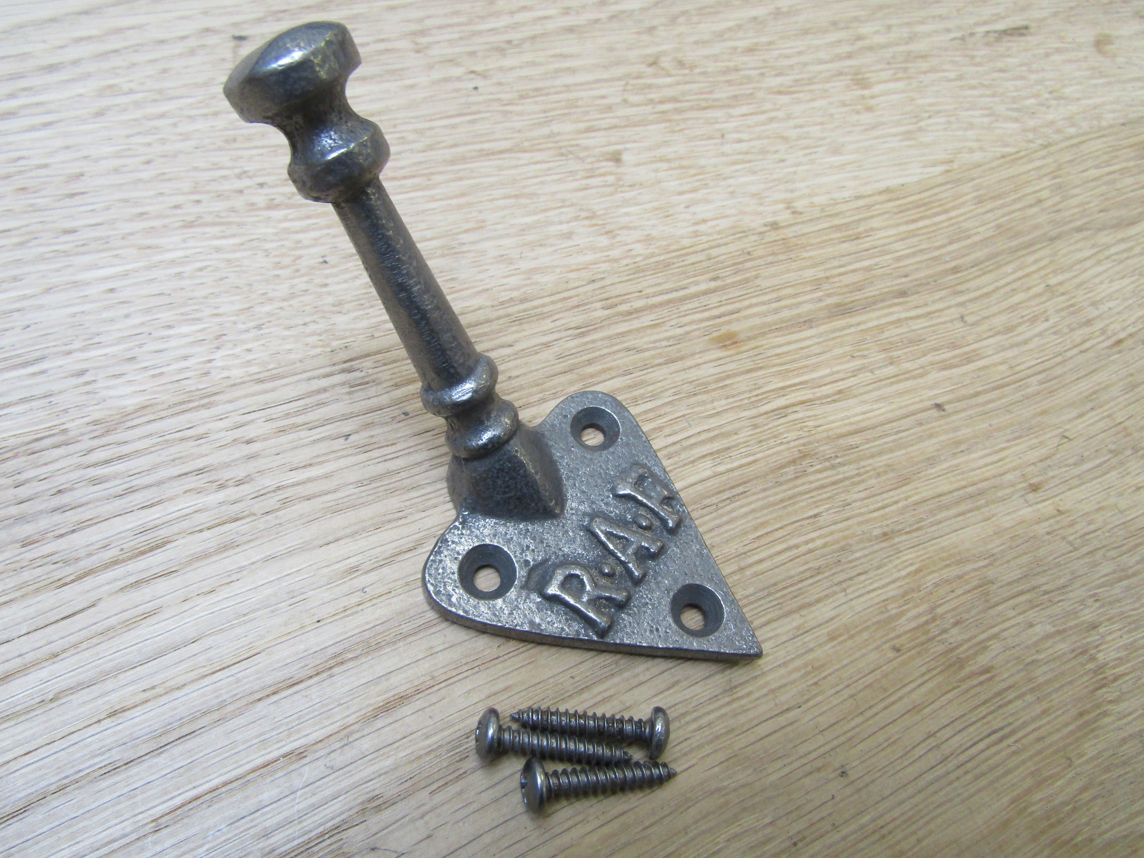 Pack Of 5 Arts & Crafts R.A.F Coat Hooks.