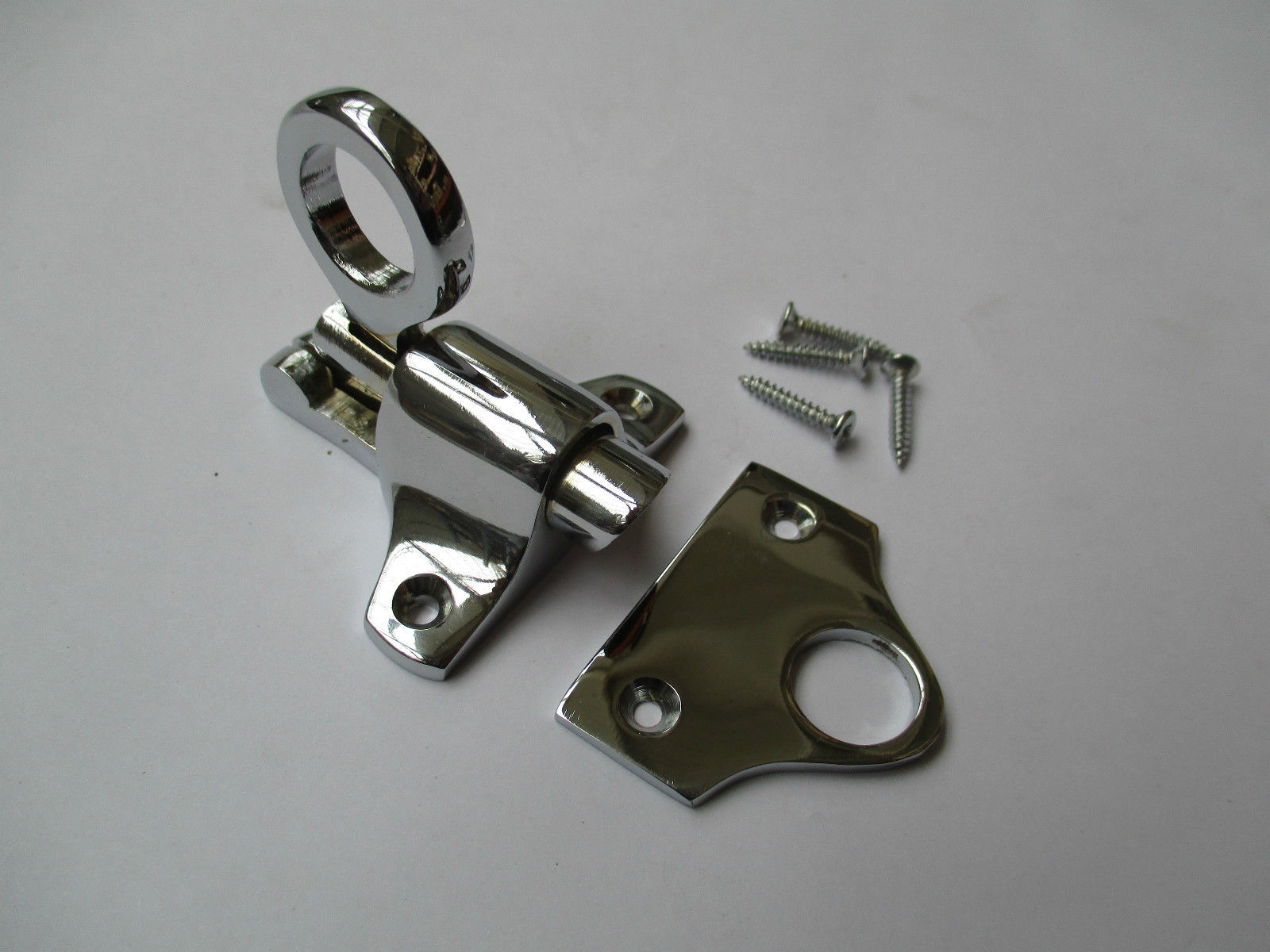 Attic Fanlight Catch Polished Chrome.