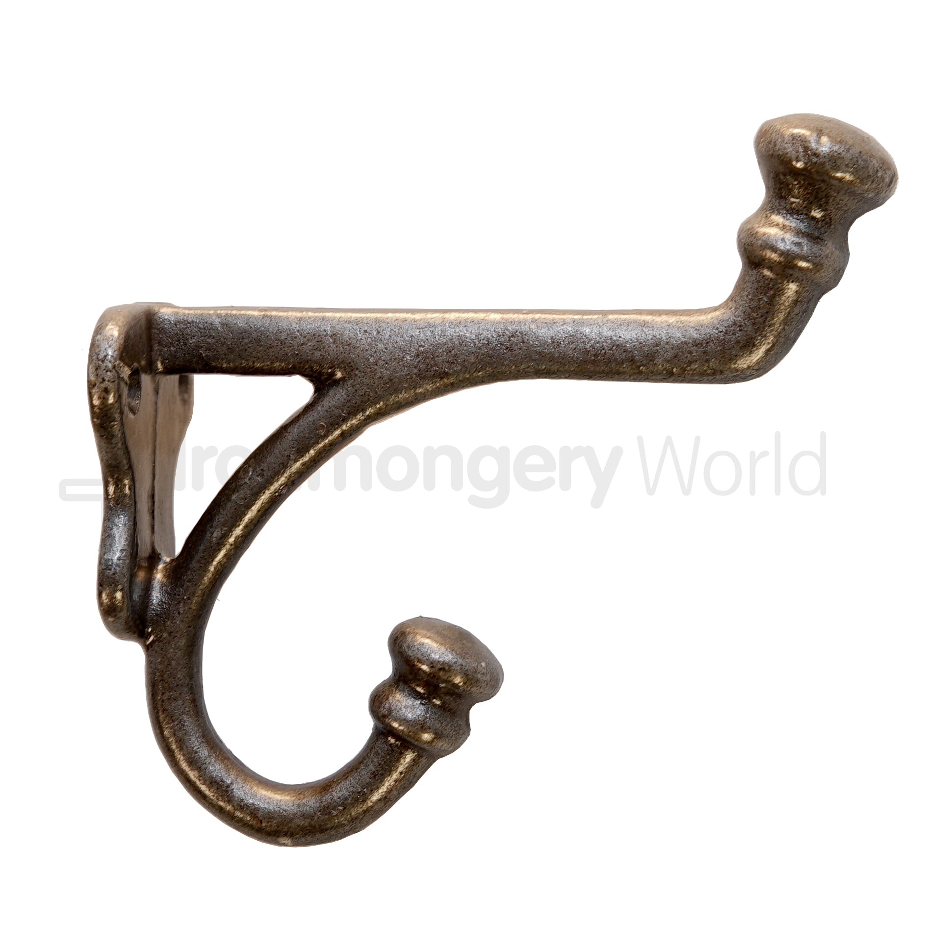 Balmoral Coat Hook Antique Iron.