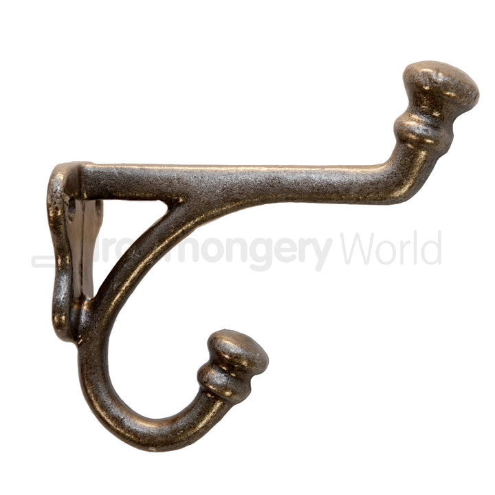 Balmoral Coat Hook Antique Iron.