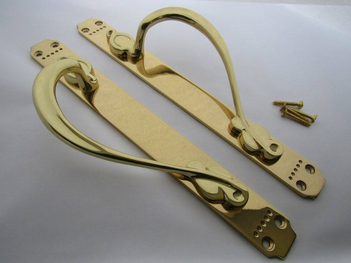 Pair Of Balmoral Pull Handles.