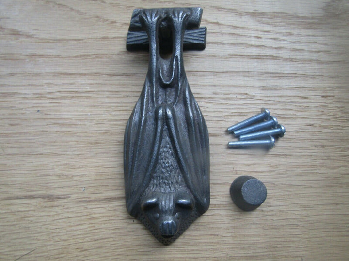 Bat Door Knocker Antique Iron.