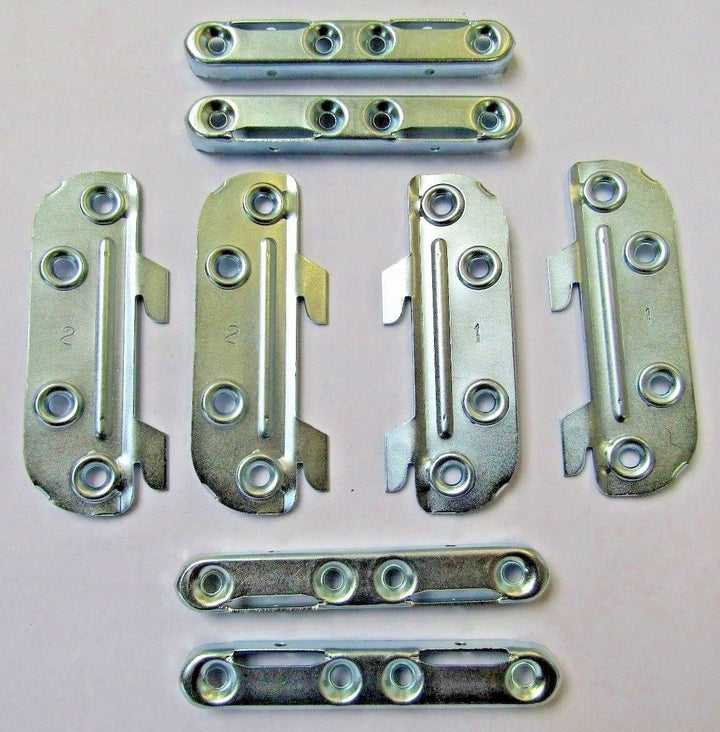 Set Of Knock Down Bed Fittings 100mm.