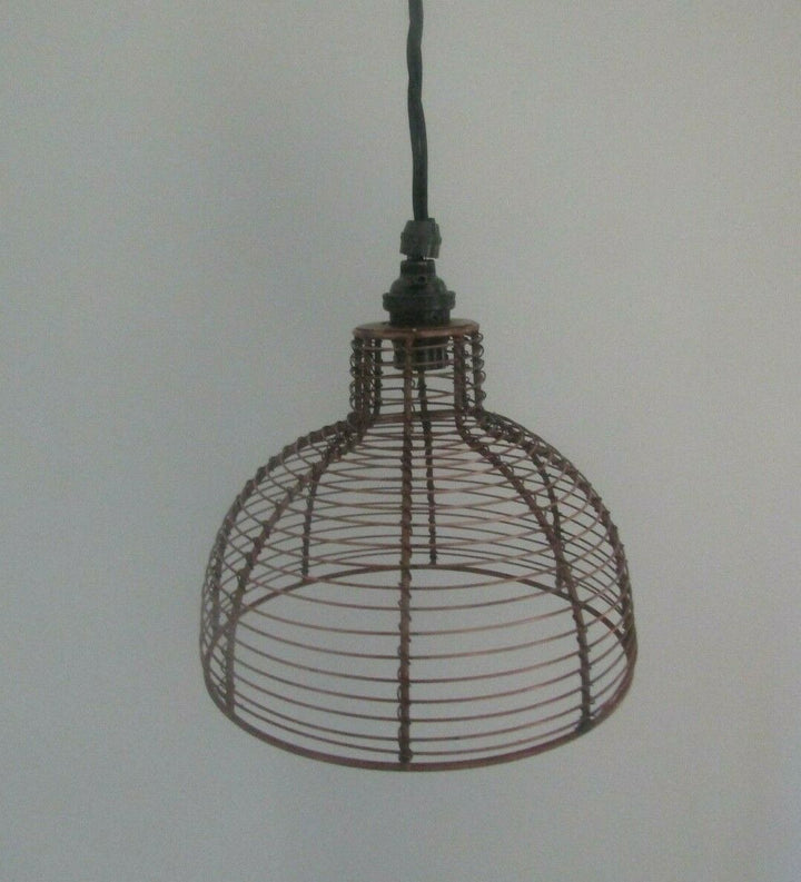 8inch Round Bird Cage Pendant Light Shade.