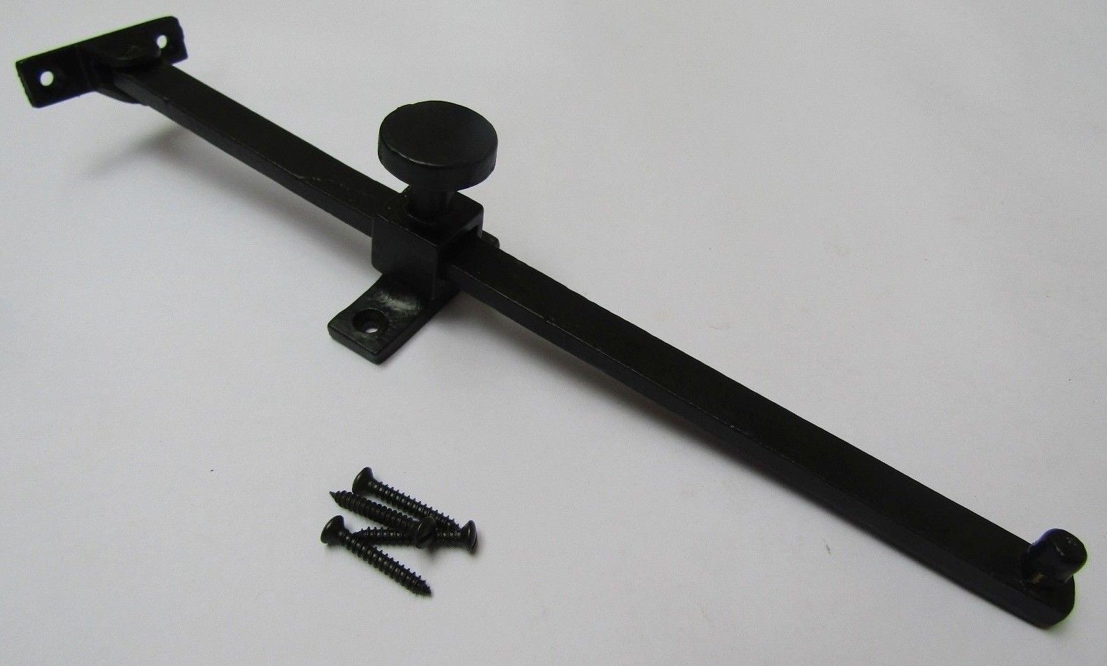 Cast Iron Screw down stay Black Antique.