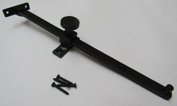 Cast Iron Screw down stay Black Antique.