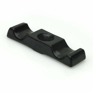 Turn Button catch latch Black 40mm.