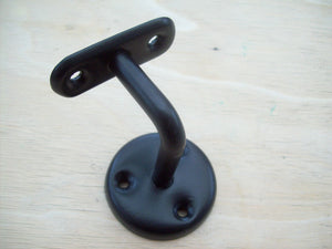Black Steel handrail bracket.