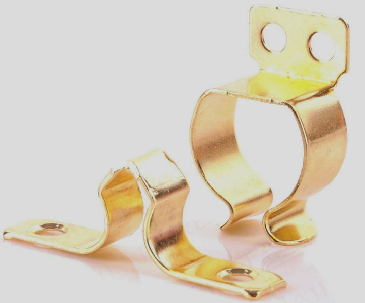 Pack of 10 Boat Gripper Catches Brass Plated.