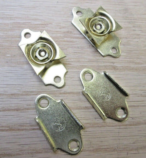 Brass Cheval Mirror Brackets.