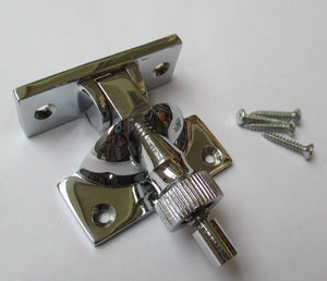 Brighton screw down fastener Polished Chrome.
