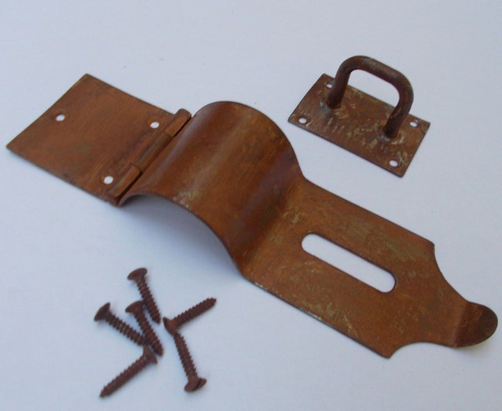 Hasp And Staple Bull Nose Rust.