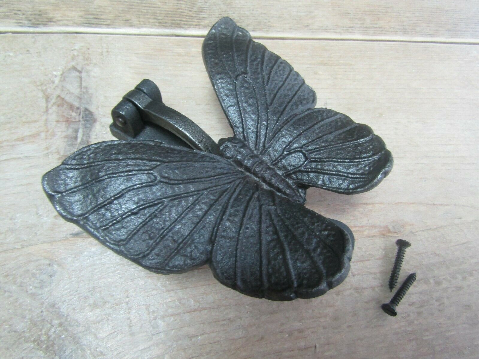 Butterfly Door Knocker Antique Iron.
