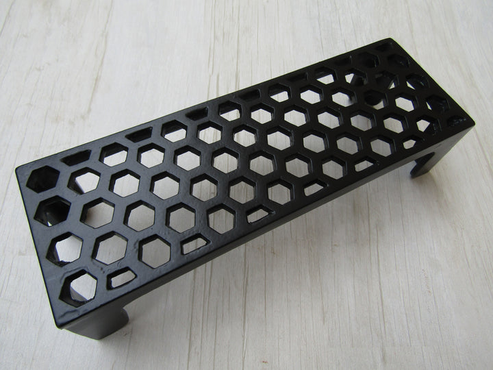 9inch x 3inch Honeycomb Air Brick Black Antique.
