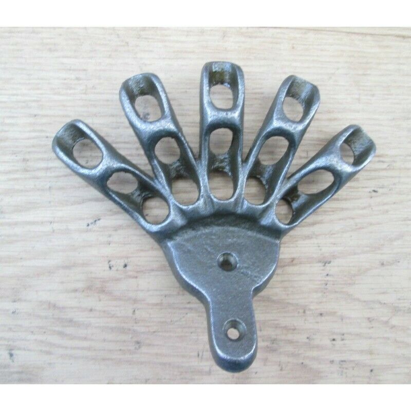 Cast Iron Flag Bracket Antique Iron.