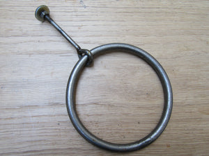 Ring Pull bed shackle Antique Iron Large.