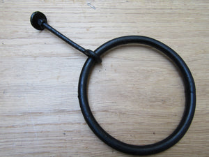 Ring Pull bed shackle Black Large.