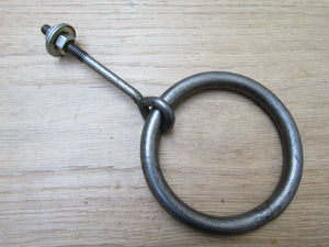 Ring Pull bed shackle Antique Iron Small.