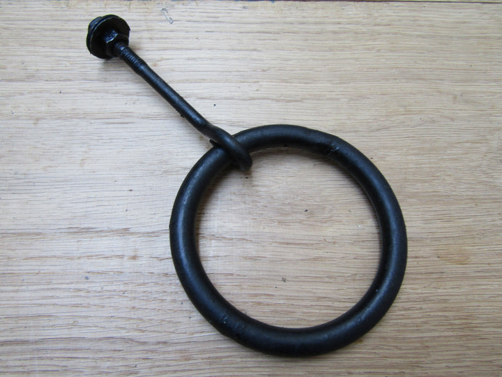 Ring Pull bed shackle Black Small.