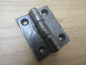 Pair Of 2inch Plain Butt Hinges Antique Iron.
