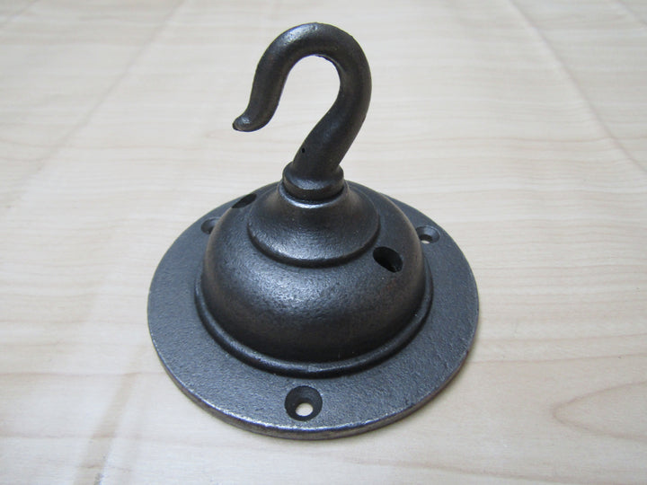 Large Chandelier Gland Hook antique iron.