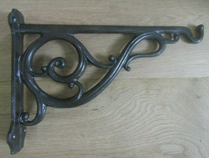 Cavendish Hook Bracket Antique Iron.