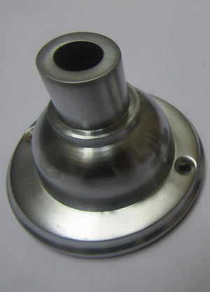 Ceiling Rose Matt Satin Chrome.