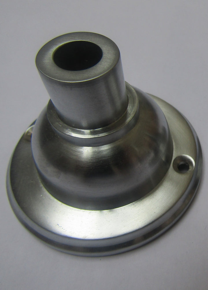 Ceiling Rose Matt Satin Chrome.