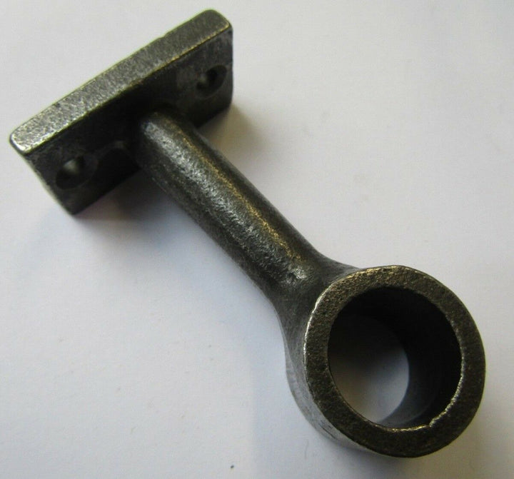 Antique Iron Rustic Wardrobe Fittings Centre Support Bracket.
