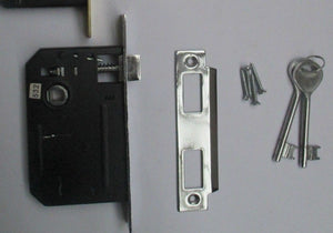 3 Lever Mortice Sashlock Chrome.