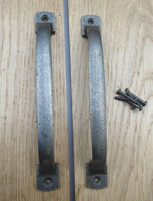 185mm Chunky Door Pull Handle Antique Iron.