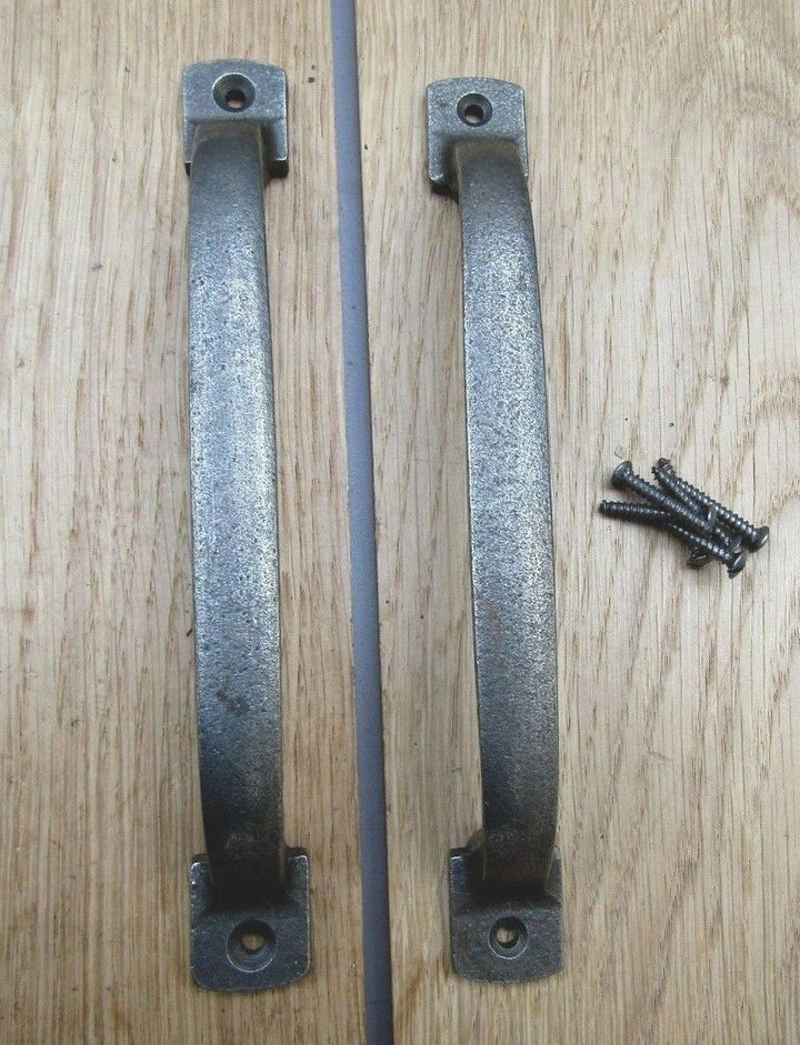 185mm Chunky Door Pull Handle Antique Iron.