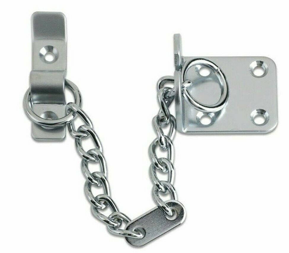 Chunky Door Chain Polished Chrome.