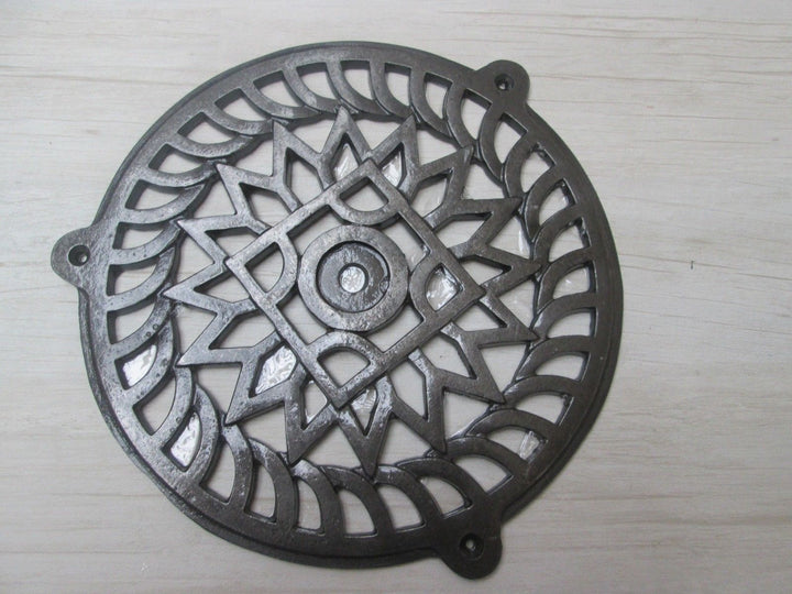 8inch Circle Round Cover Antique Iron.