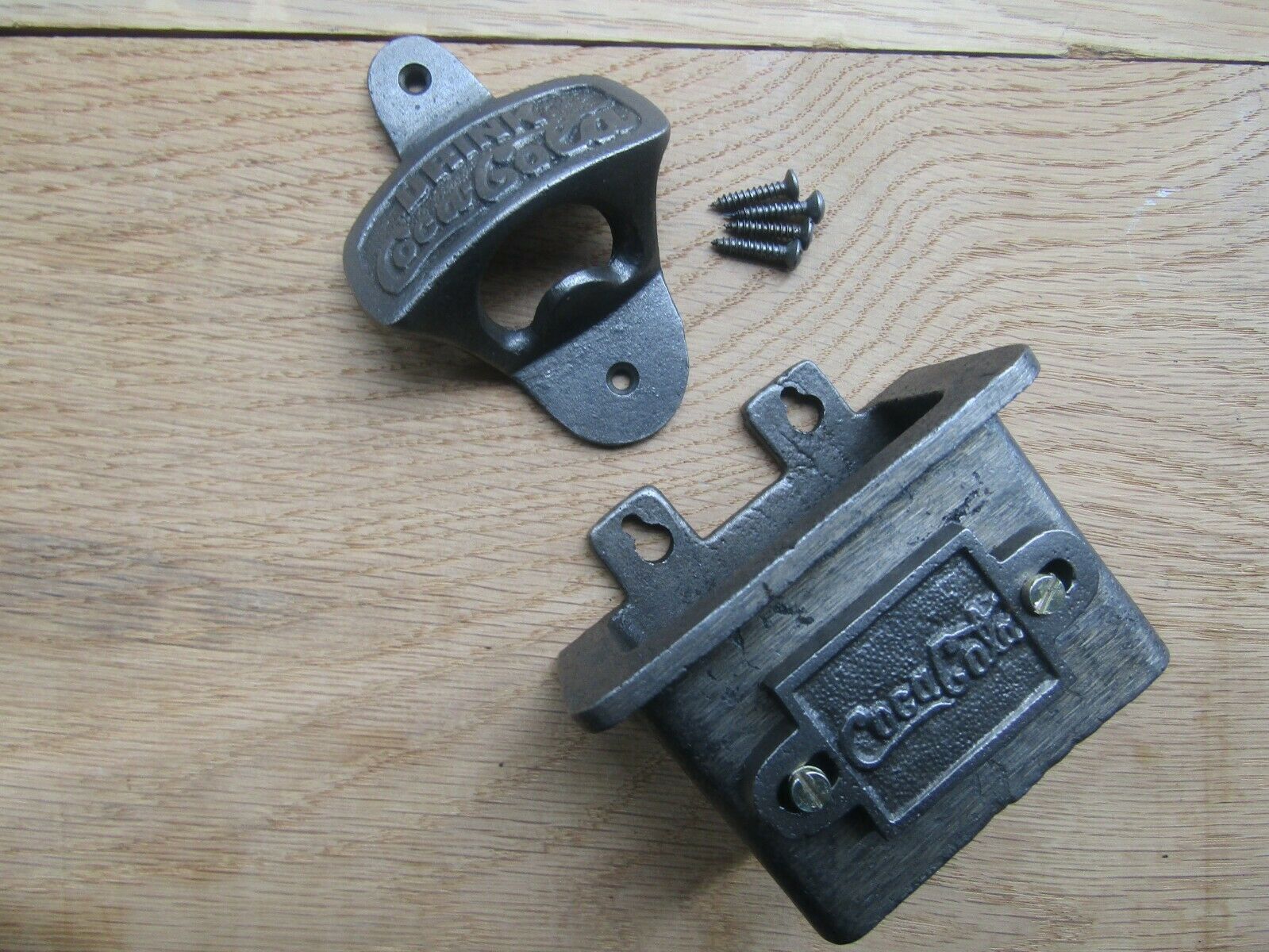 Cast Iron Coca Cola Opener & Catcher.