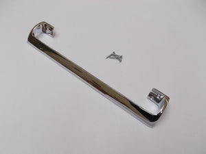 Oval Cranked Handle Polished Chrome 12inch.