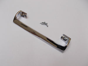 Oval Cranked Handle Polished Chrome 9inch.