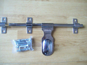 Steel Cross Bolt Chrome 12inch.