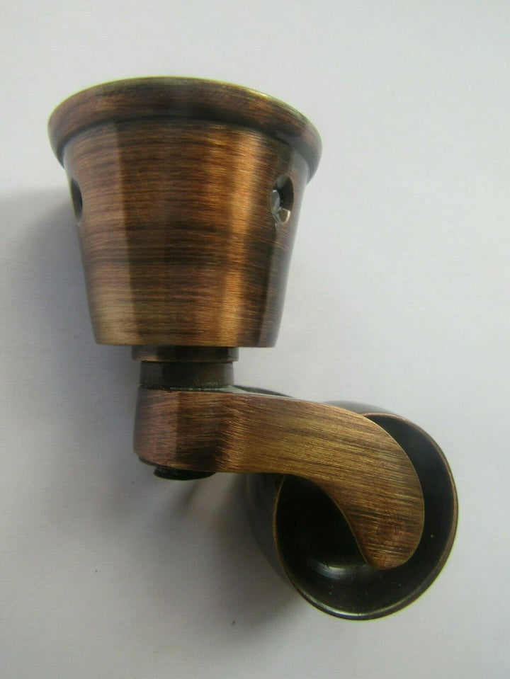 Furniture Swivel Wheel Cup Castor Antique Copper.