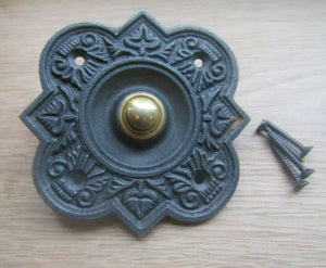 Quatrefoil Door Bell Push.